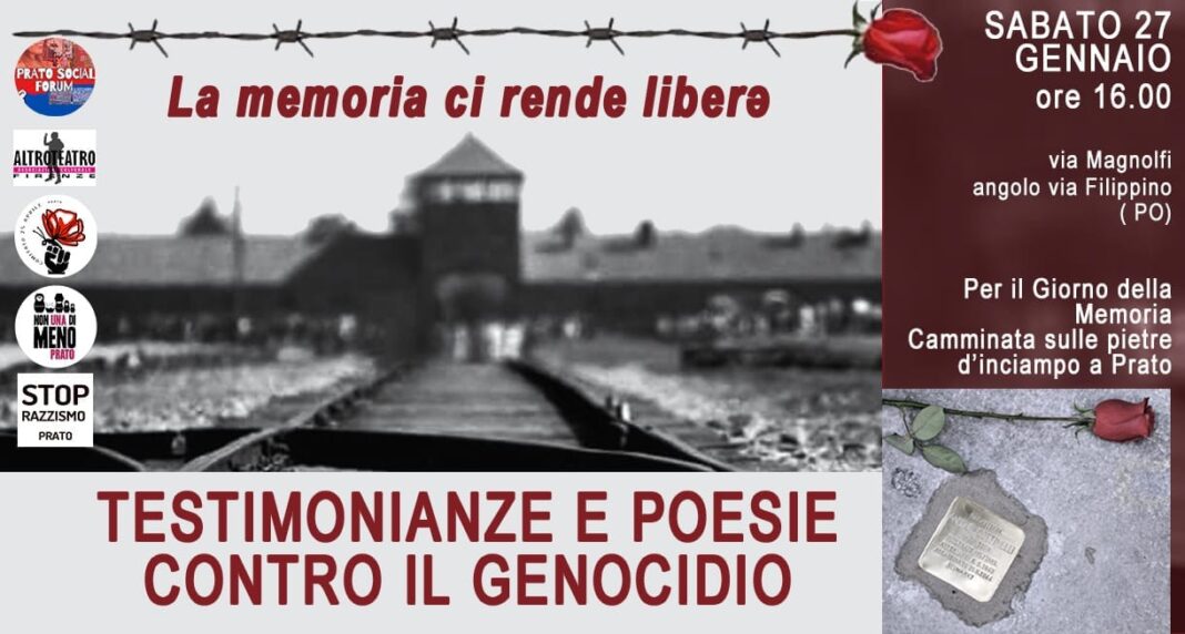 Paese Sera Sabato Gennaio Per Il Giorno Della Memoria Iniziativa