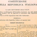 Costituzione della Repubblica Italiana