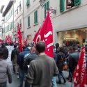 corteo cobas a Prato