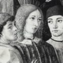 Marsilio Ficino, Giovanni Pico della Mirandola e Agnolo Poliziano, ritratti da Cosimo Rosselli