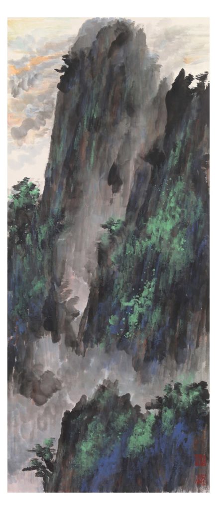 Una delle montagne di Mao Jianhua