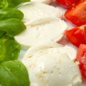 Mozzarella tricolore