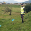 Polizia stradale rifiuti su autostrada