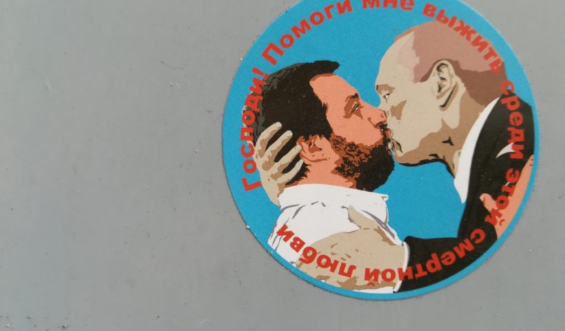 Bacio Salvini Putin