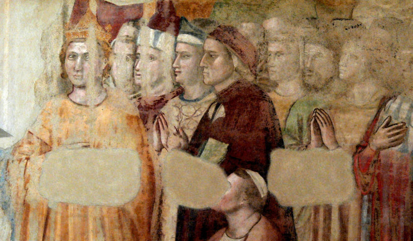 Dante Alighieri - Affresco Bargello - Giotto