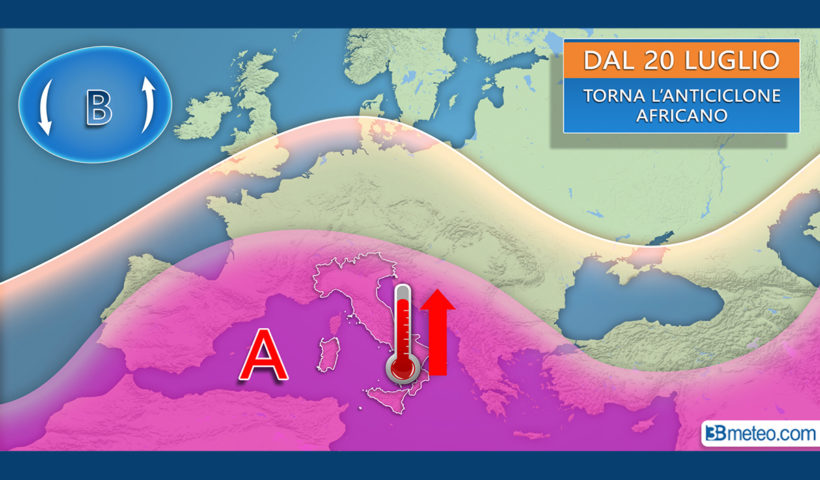 Meteo dal 20 luglio 3bmeteo