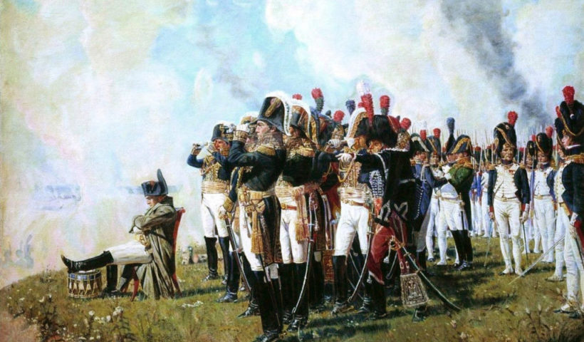 Napoleone sul campo di battaglia