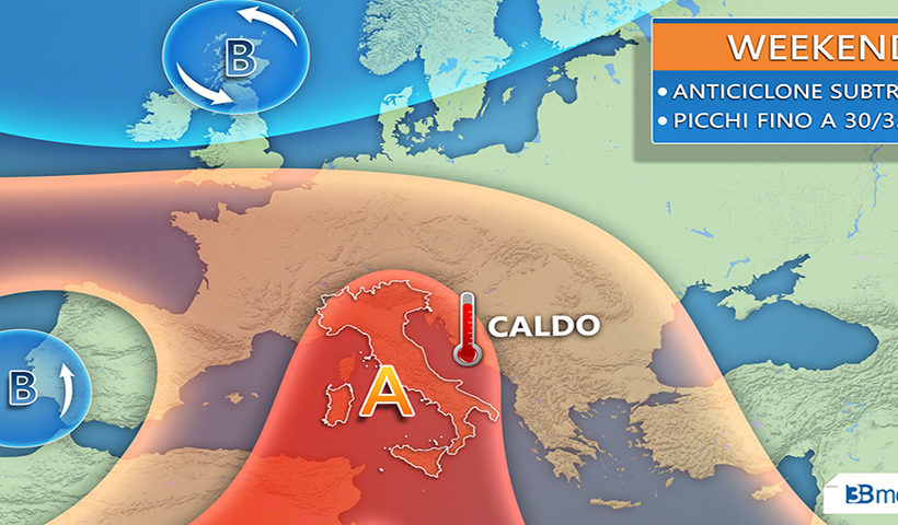 Weeknd settembre meteo