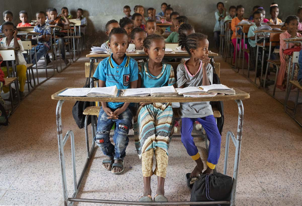 la scuola di hagaz in eritrea