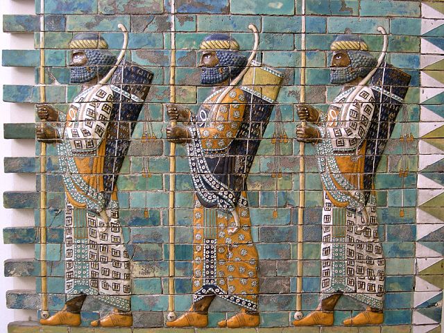 640px persian warriors from berlin museum