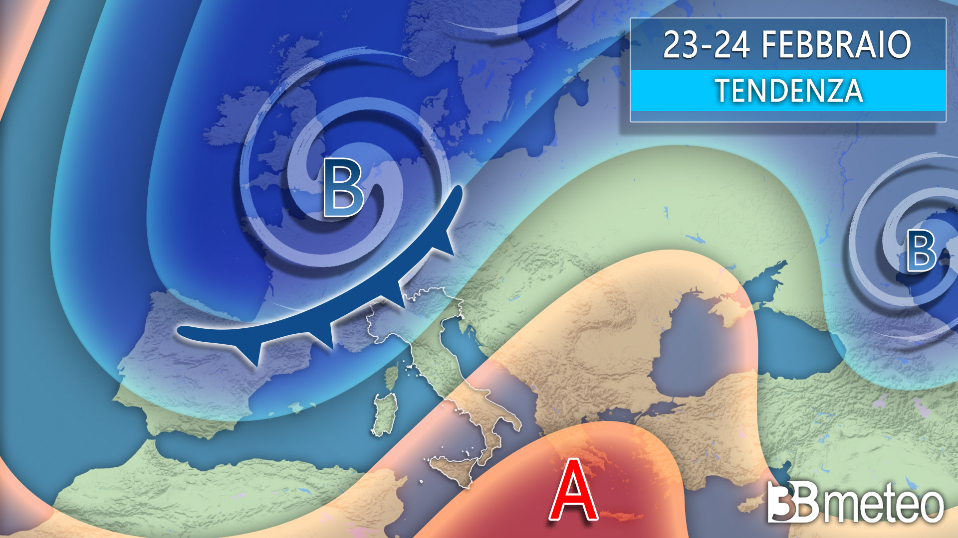 23 24 febbraio meteo europa v2