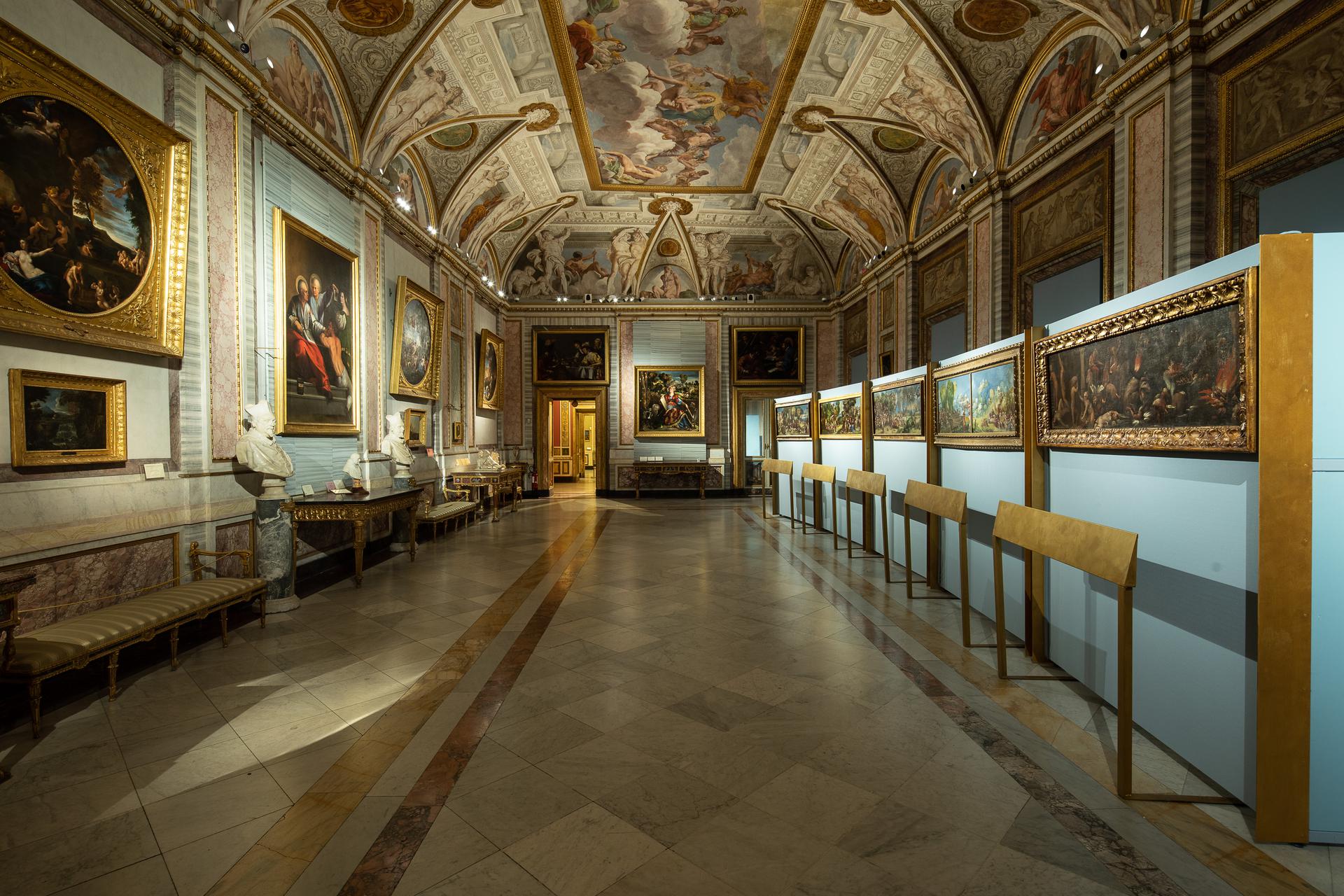 dosso dossi. il fregio di enea installation view 3 ph. a. novelli galleria borghese