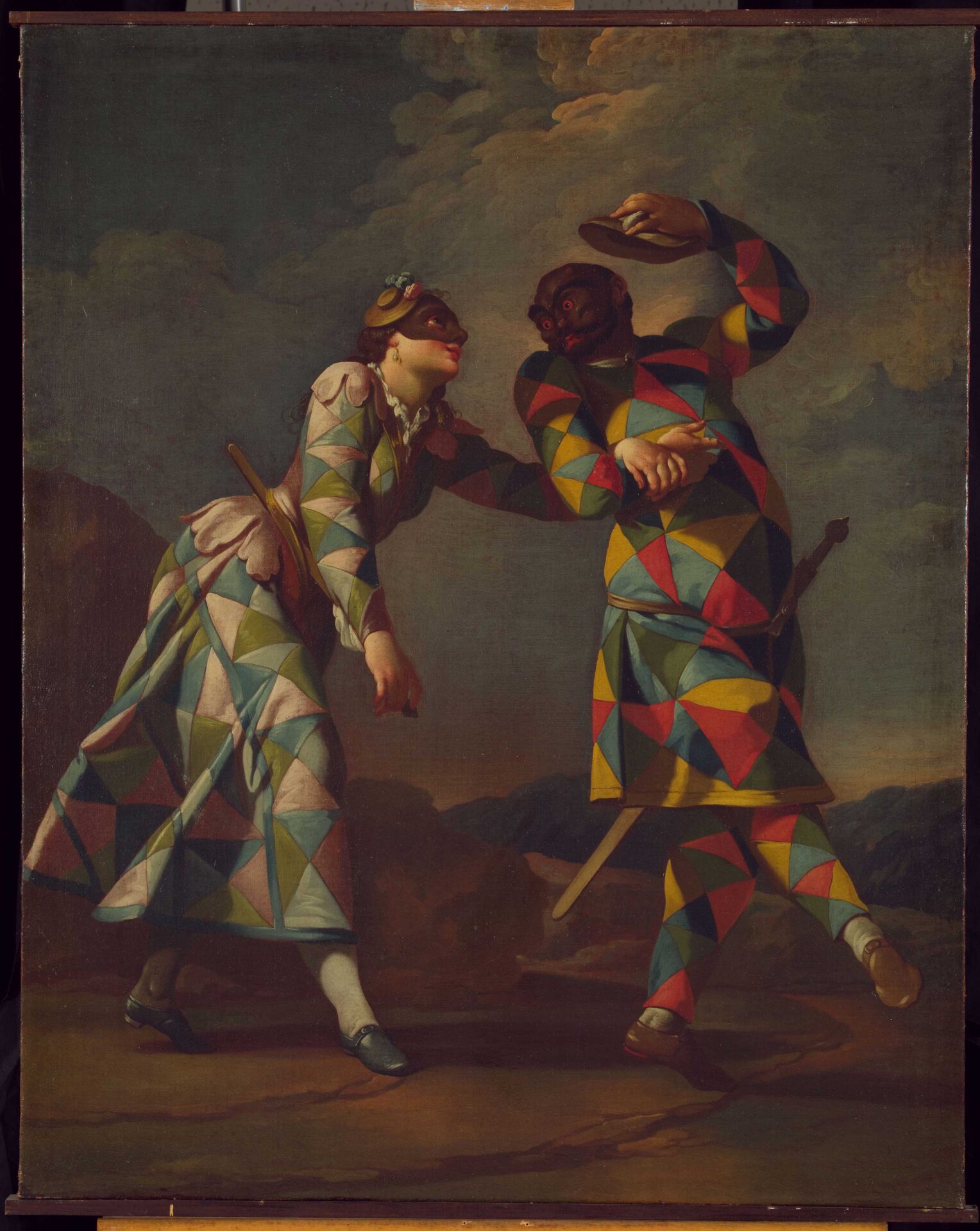 giovanni domenico ferretti detto limola arlecchino gran signore 1742 1750 fondazione cr firenze bassa