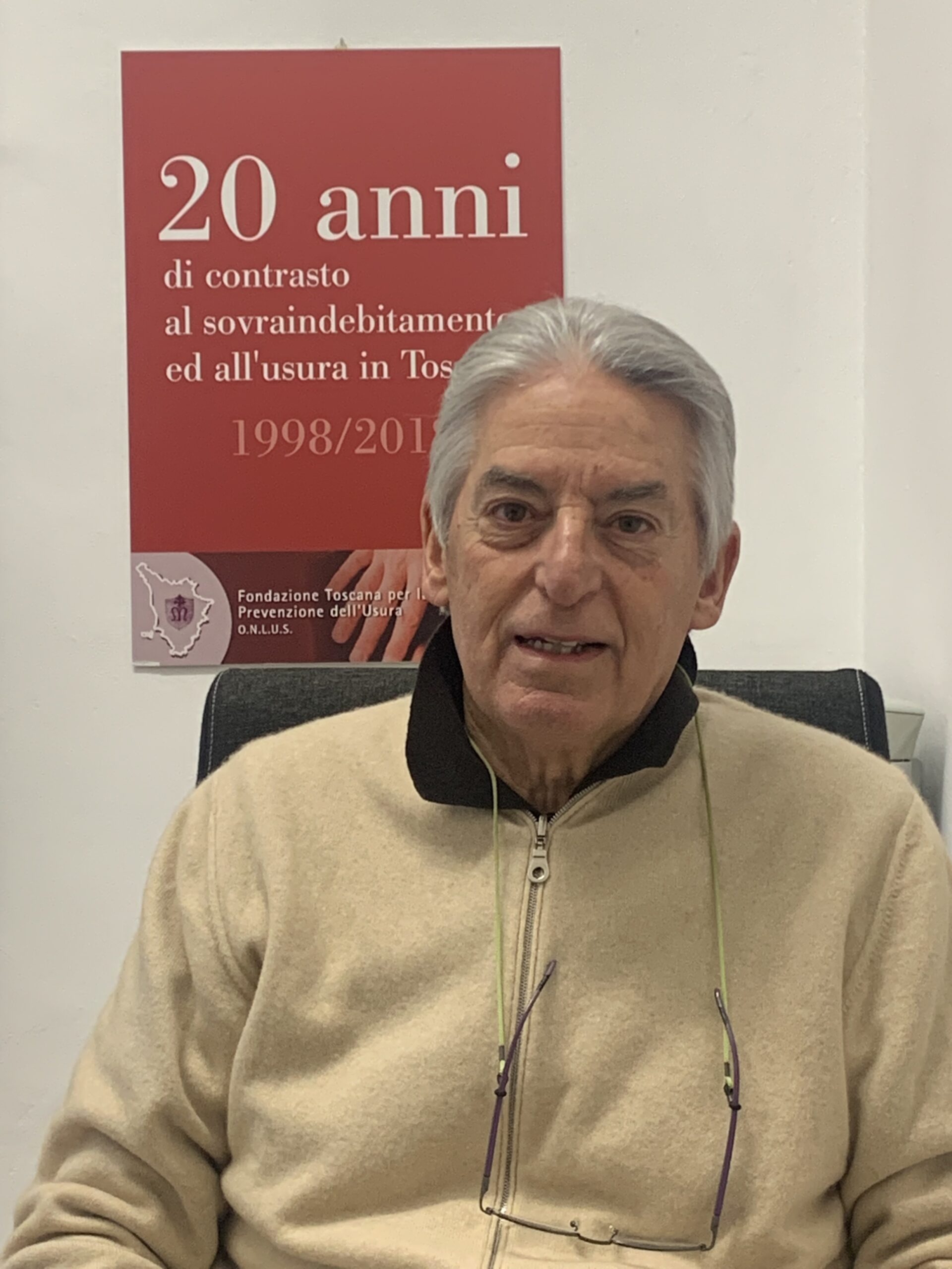 francesco pulitini, presidente fondazione toscana per la prevenzione dell'usura