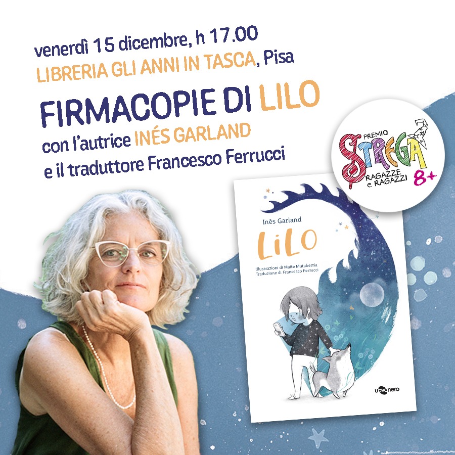 inés garland e francesco ferrucci alla libreria gli anni in tasca